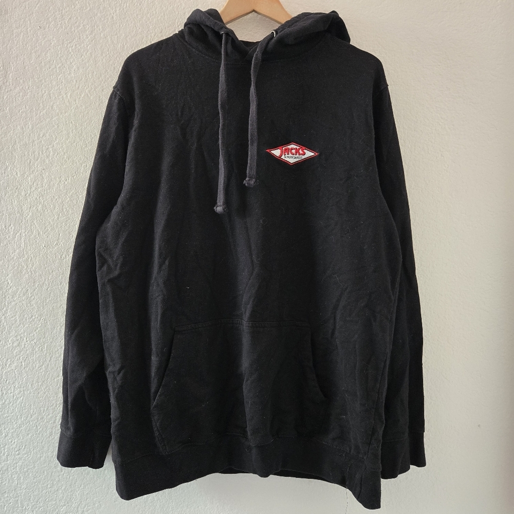 Jack's Surfboards Black Vintage Volkswagen Van California Hoodie